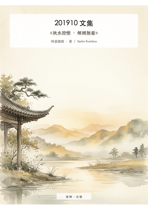 《秋水澄懷 · 解縛無憂》