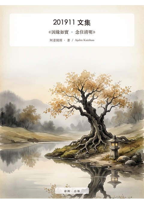 《因緣如實 · 念住清明》