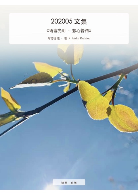 《衛塞光明 · 慈心普潤》