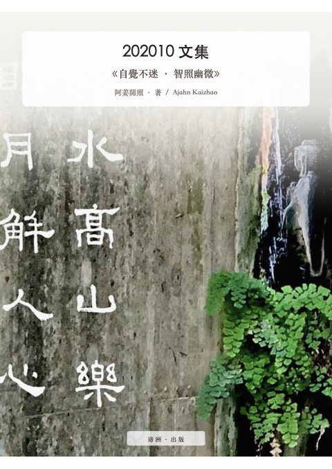 《自覺不迷 · 智照幽微》