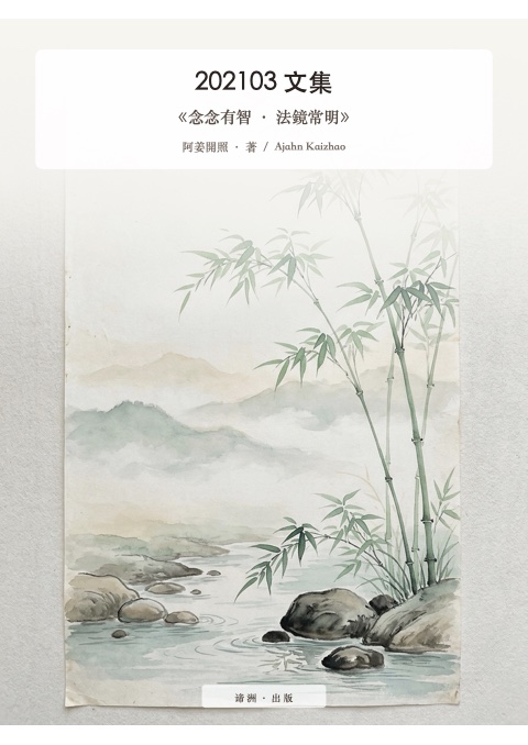 《念念有智 · 法鏡常明》