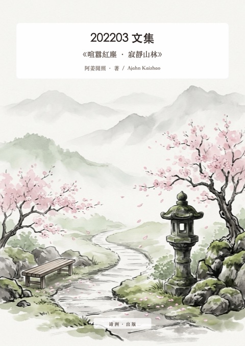 《喧囂紅塵 · 寂靜山林》