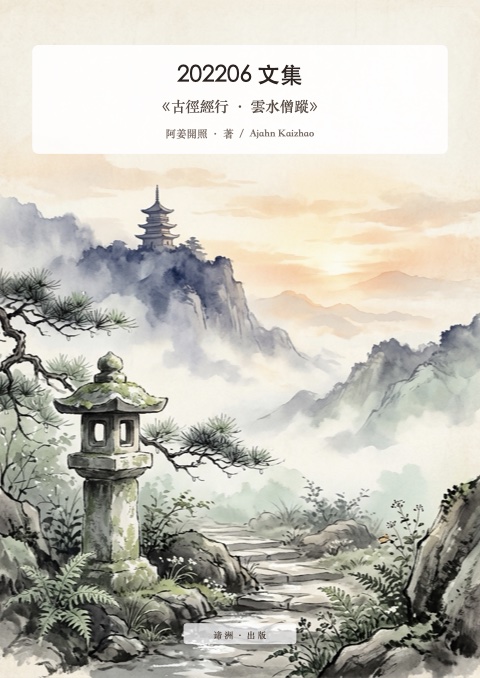 《古徑經行 · 雲水僧蹤》