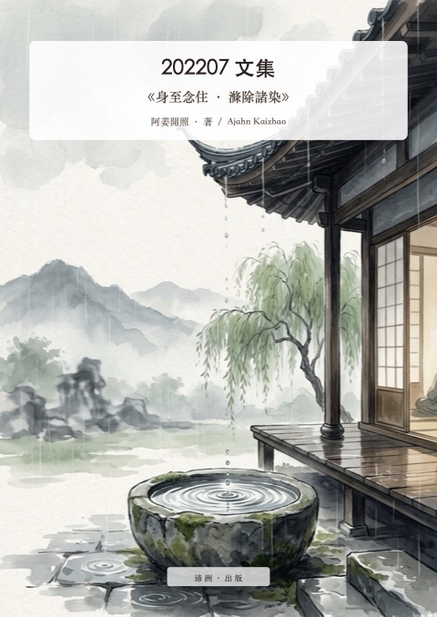 《身至念住 · 滌除諸染》