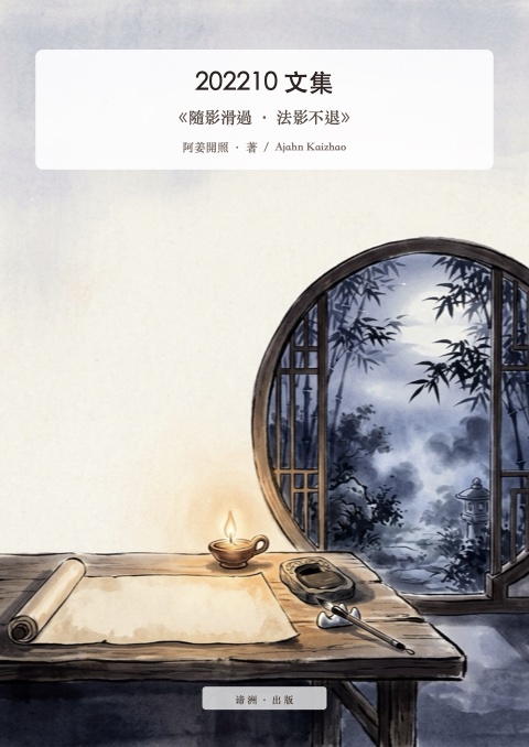 《隨影滑過 · 法影不退》