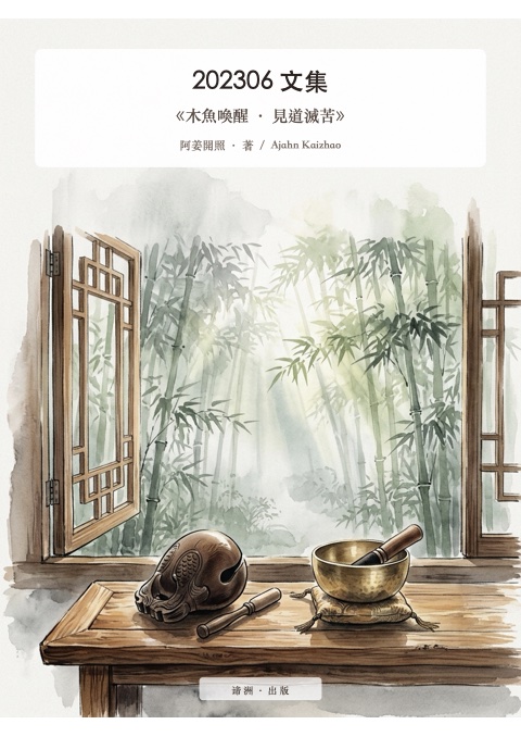 《木魚喚醒 · 見道滅苦》