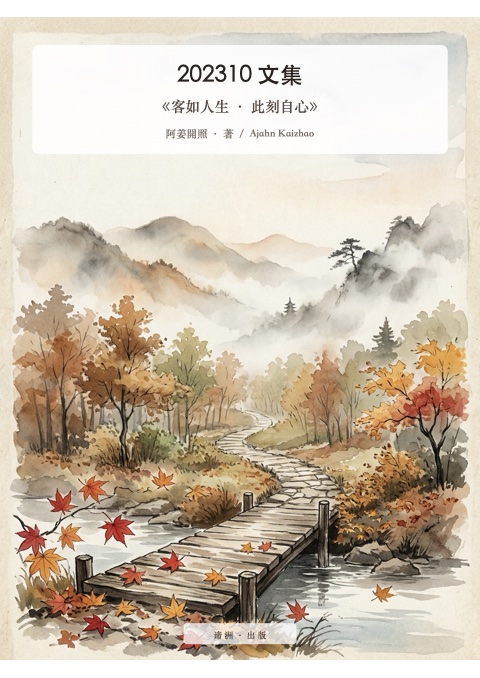 《客如人生 · 此刻自心》