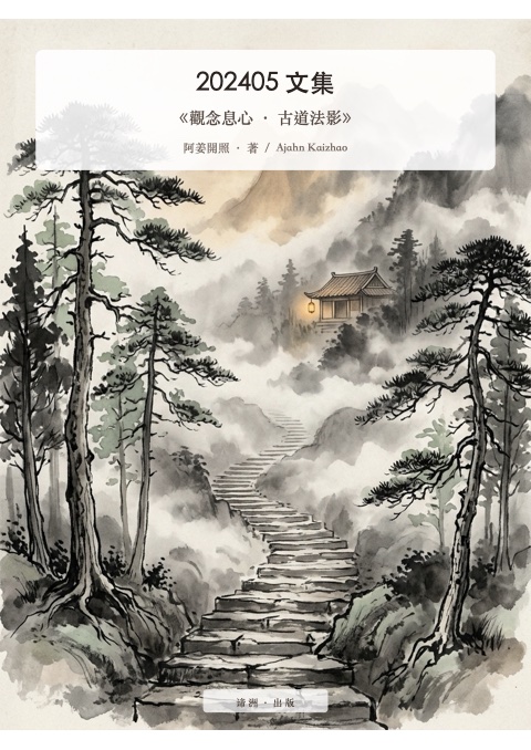 《觀念息心 · 古道法影》