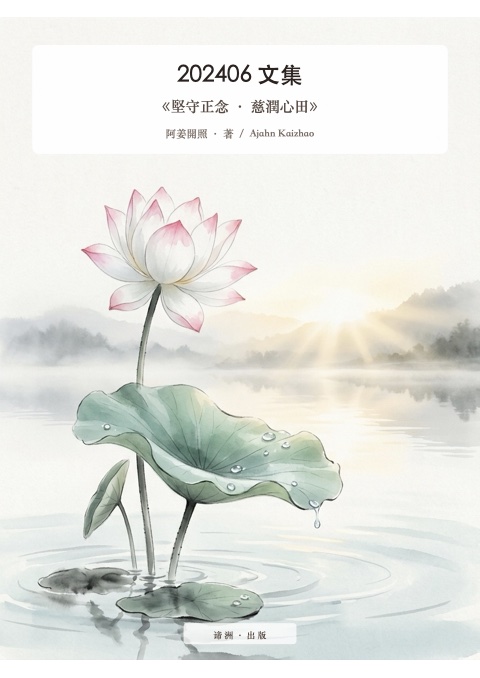《堅守正念 · 慈潤心田》