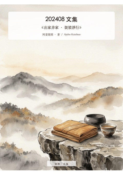 《出家非家 · 袈裟淨行》