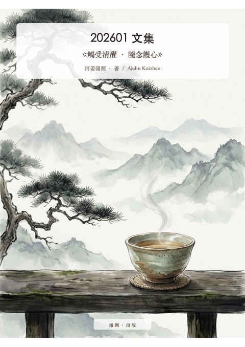《觸受清醒 · 隨念護心》