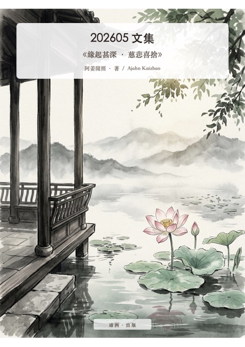 《緣起甚深 · 慈悲喜捨》