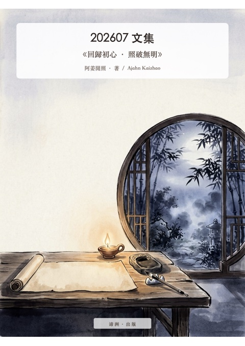 《回歸初心 · 照破無明》